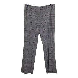 Calvin Klein Gray Plaid Trousers